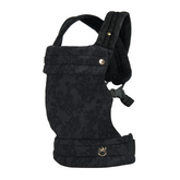 NEST BLANCHE Baby Carrier – Soft Cotton Linen Blend with Magnolia Jacquard Design, Adjustable and Ergonomic for Newborns and Toddlers